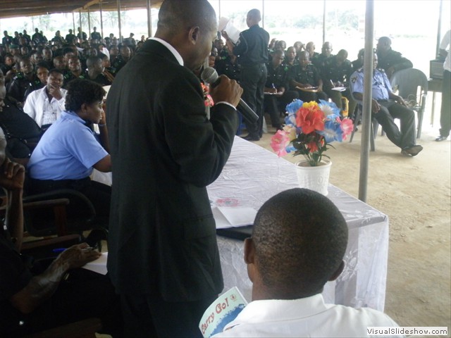 Sensitization Session with Uniform Service Personnel.