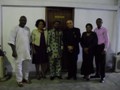 Some members of YOHaD Board of Trustees after a Board meeting.